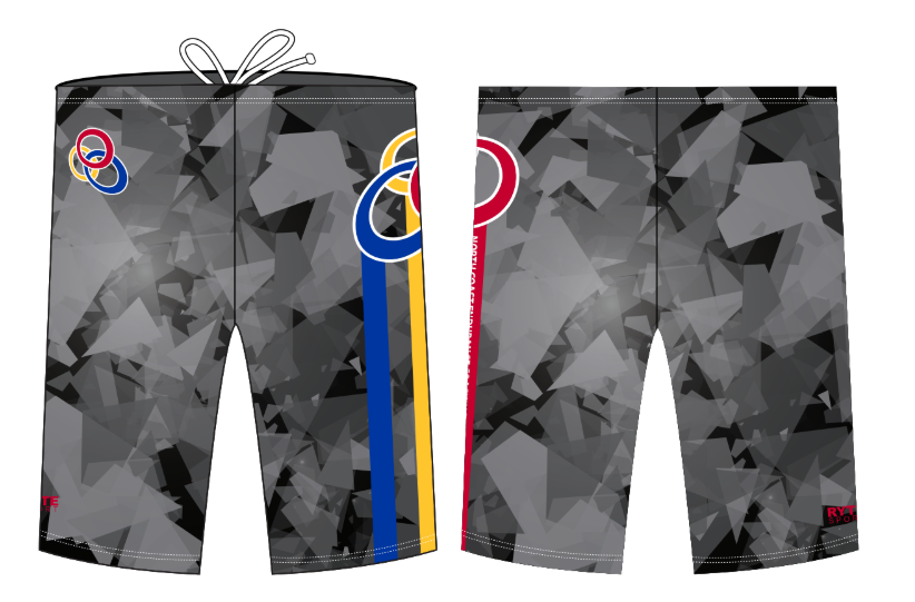 North Coast Endurance Coaching Elite Team Black Camo Triangle Custom Men's Jammer T6