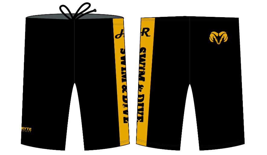 Holt Swim and Dive Team Custom Men's Swim Jammer T6