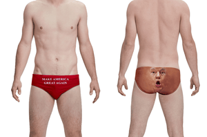 Trump Make America Great Again Custom Men's Swim Brief RYTE Sport