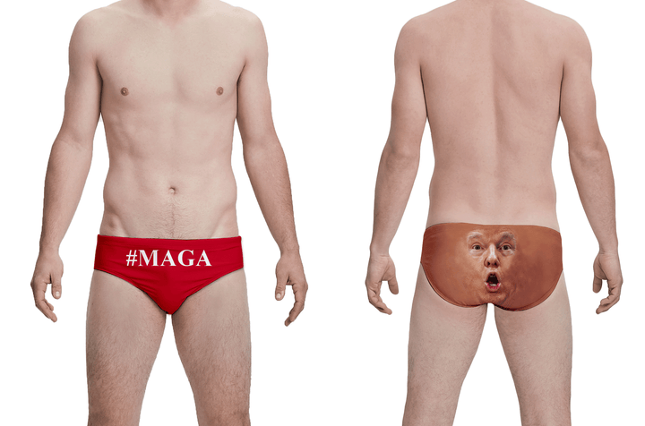 #MAGA Trump Custom Men's Swim Brief RYTE Sport