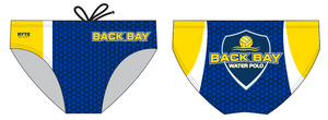 Back Bay Water Polo Club Custom Men's Water Polo Brief RYTE Sport