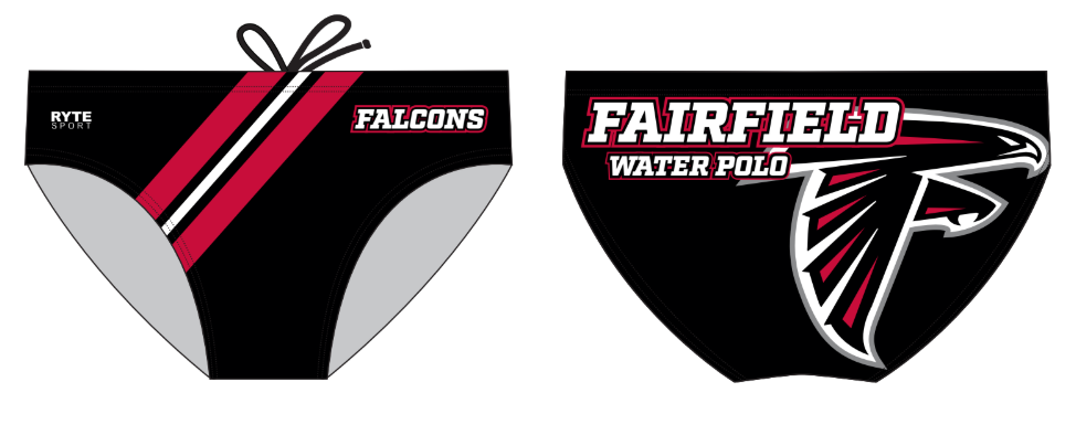 Fairfield High School Custom Men's Water Polo Brief