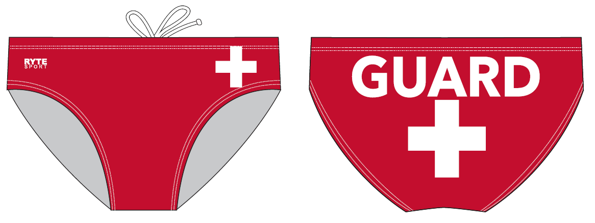 Lifeguard Men's Swim & Water Polo Brief RYTE Sport