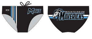 Mountainside High School Custom Men's Water Polo Brief RYTE Sport