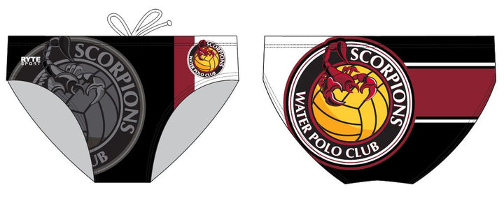 Scorpions Water Polo Club Custom Men's Water Polo Suit RYTE Sport