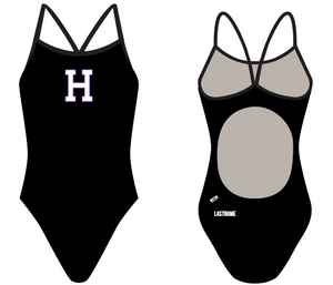 Hoover High School 2019 Swim Team Women's Active Back Thin Strap Swimsuit T6