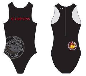 Scorpions Water Polo Club Custom Women's Water Polo Suit T6