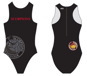 Scorpions Water Polo Club Custom Women's Water Polo Suit T6