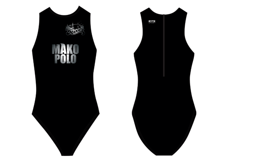 Mako Water Polo Club Custom Women's Water Polo Suit