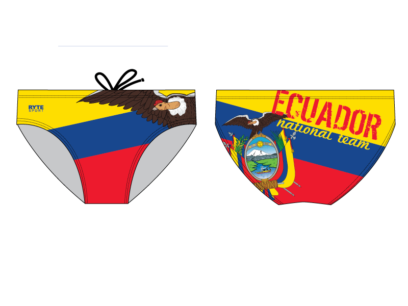 Ecuador Water Polo Brief RYTE Sport