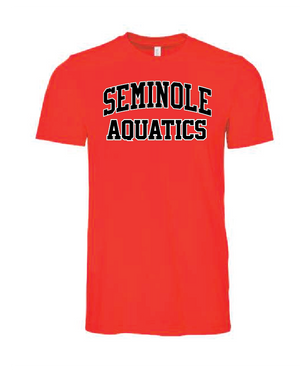 Seminole Aquatics Collegiate Tee - Poppy RYTE Sport