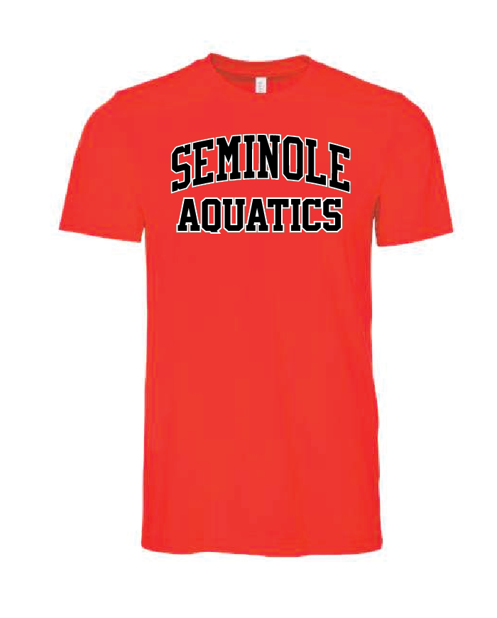 Seminole Aquatics Collegiate Tee - Poppy RYTE Sport