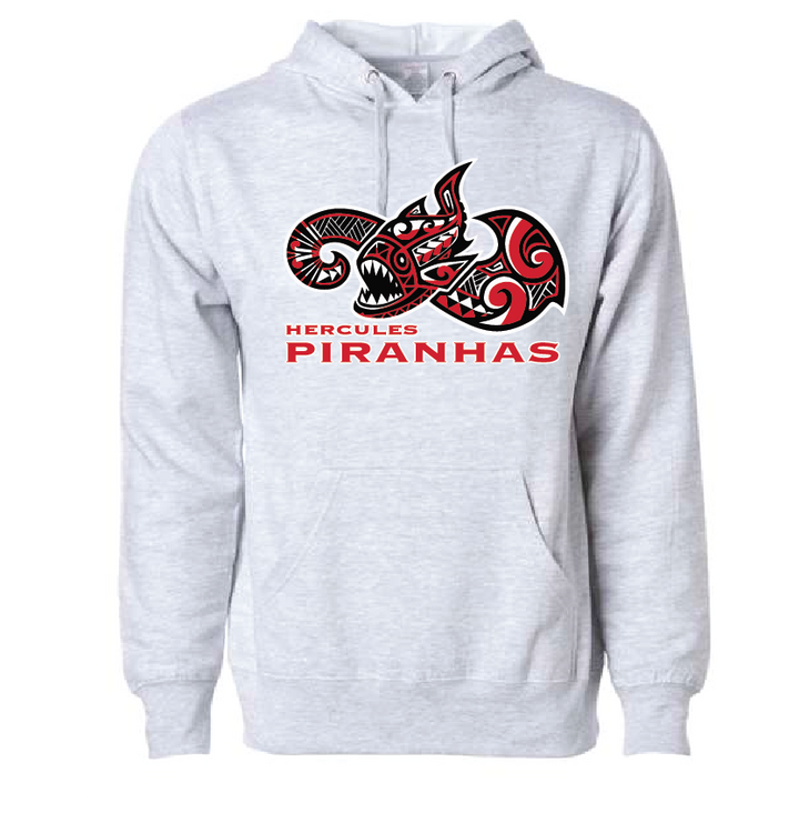 Hercules Unisex Hoodie - Heather Gray RYTE Sport
