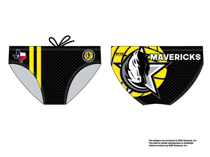 Mavericks Water Polo Club Brief RYTE Sport