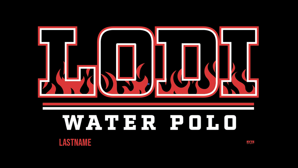 CUSTOM Lodi Water Polo Towel 2023