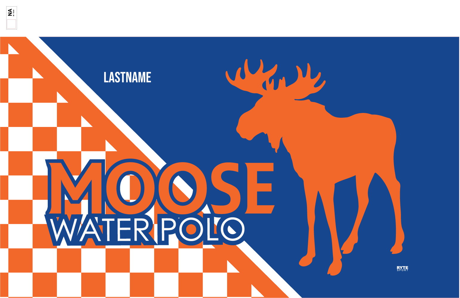 CUSTOM Moose Water Polo Club Towel RYTE Sport