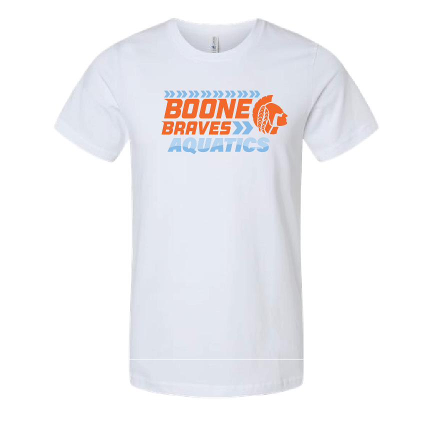 Boone Aquatics Unisex Tee - White RYTE Sport