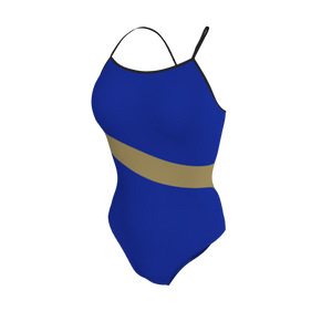 Womens Active Back Swimsuit Rising Stripe Womens Active Back Swimsuit. (x 4) Custom