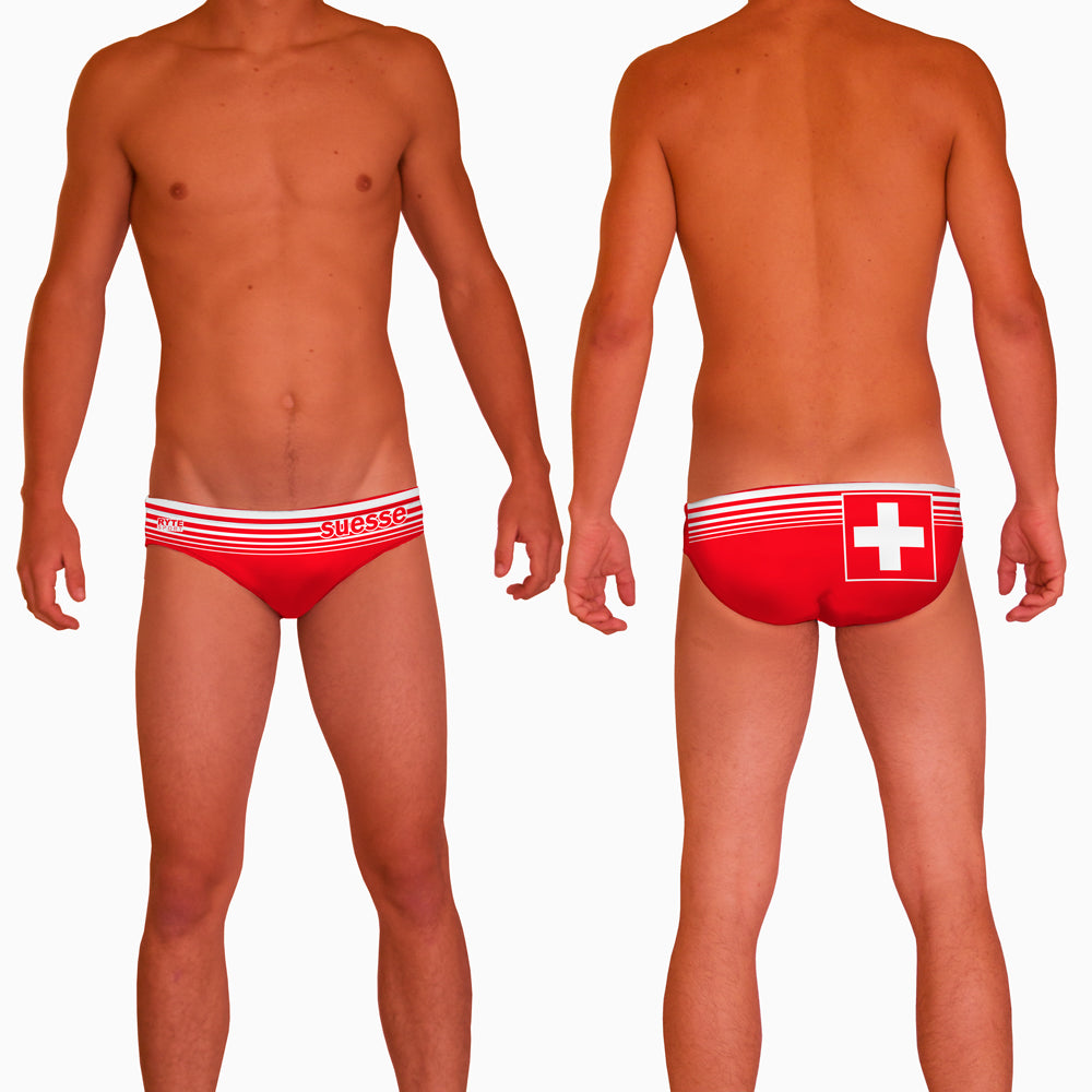 Switzerland Swim and Water Polo Brief RYTE Sport