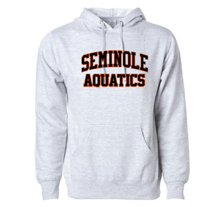 Seminole Aquatics Collegiate hoodie - Heather Gray