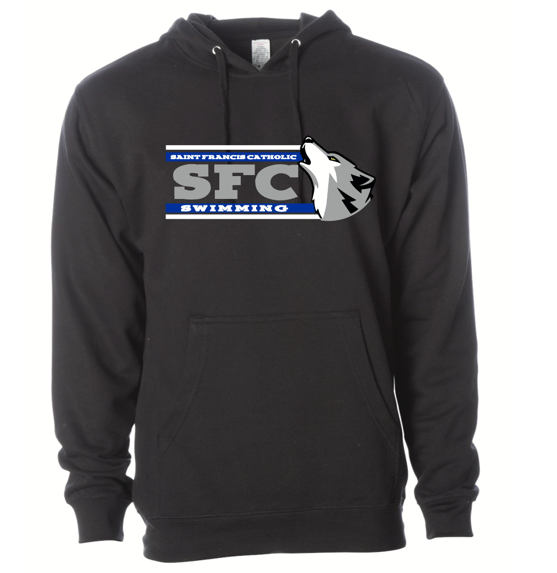 Saint Francis Catholic Academy Swim 2021 Hoodie RYTE Sport