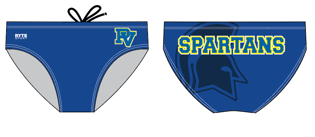 Pinole Valley Water Polo Brief RYTE Sport