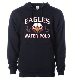 La Sierra High School Water Polo Custom Navy Ultimate Cotton Pullover Hooded Sweatshirt RYTE Sport