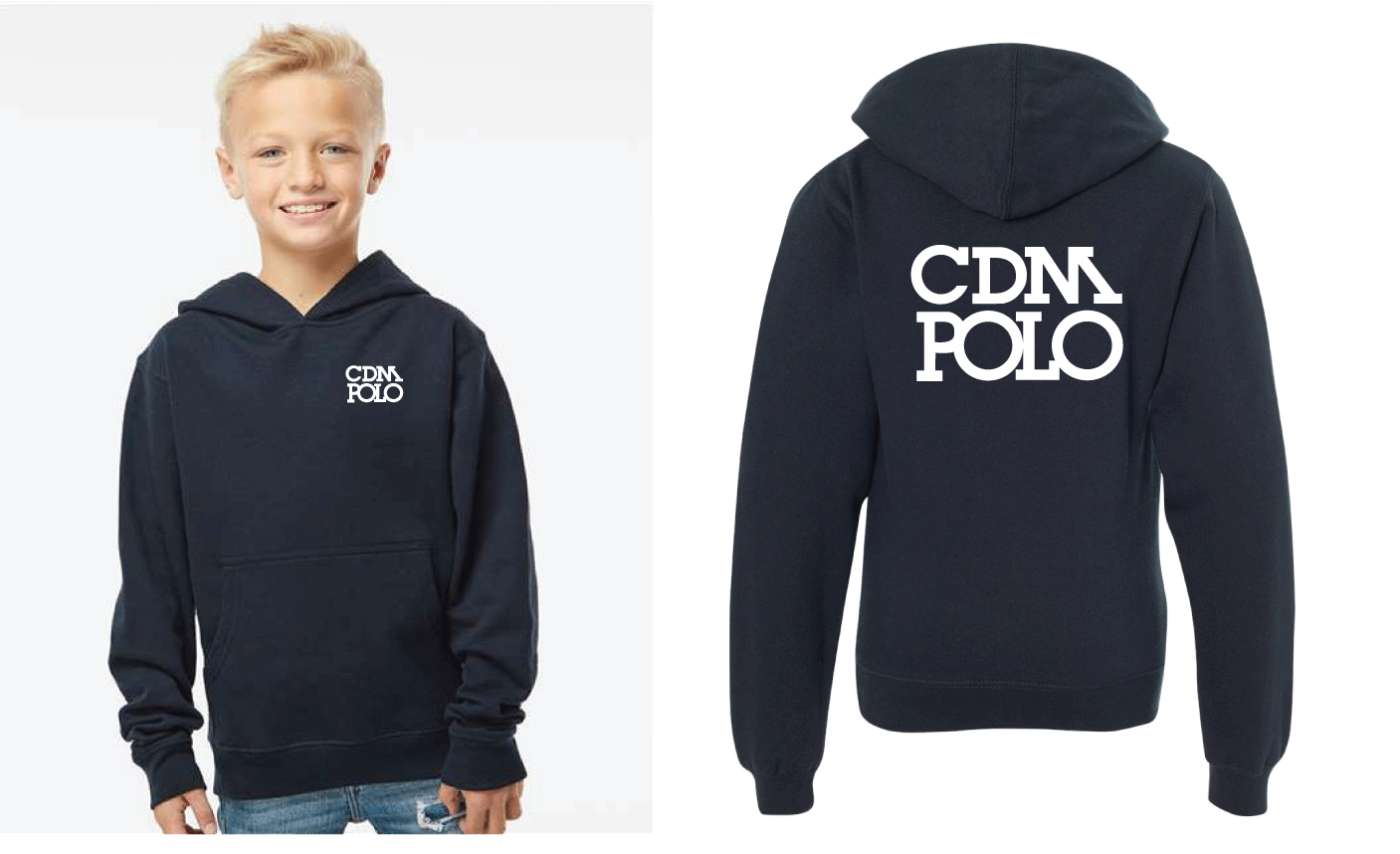 CDM Youth Hoodie - Navy RYTE Sport