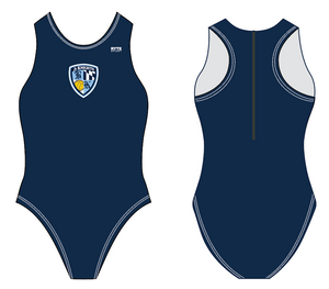 Jr Knights Solid girls suit - Navy RYTE Sport