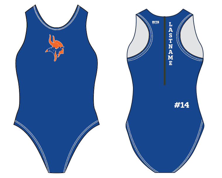 CUSTOM West Orange Zip Up suit