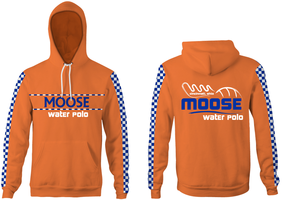 Moose Water Polo Club Unisex 2022 Orange Hooded Sweatshirt RYTE Sport