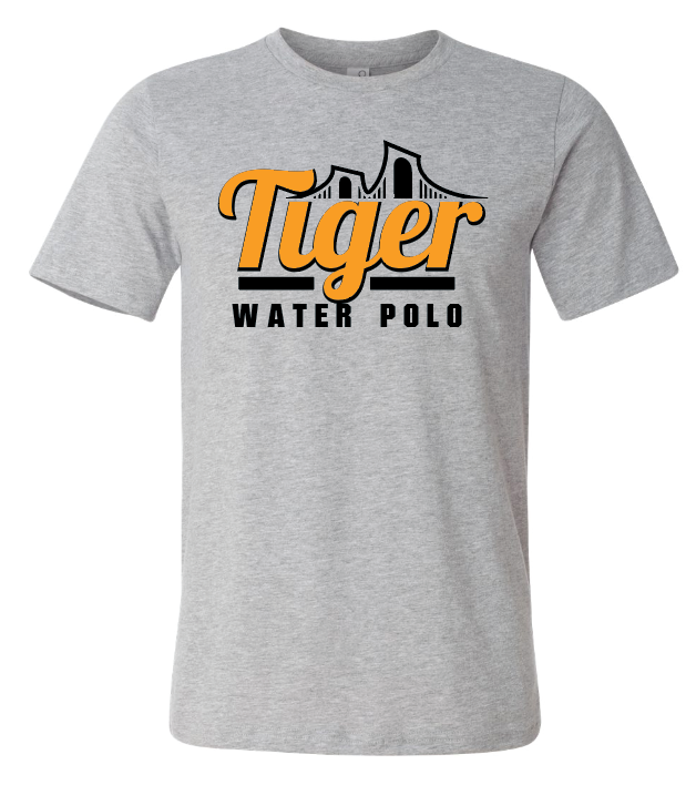 Tiger WPC Unisex Tee - Heather Gray RYTE Sport