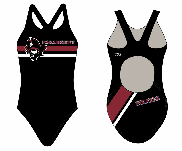 Paramount High School Thick Strap Swim Suit RYTE Sport