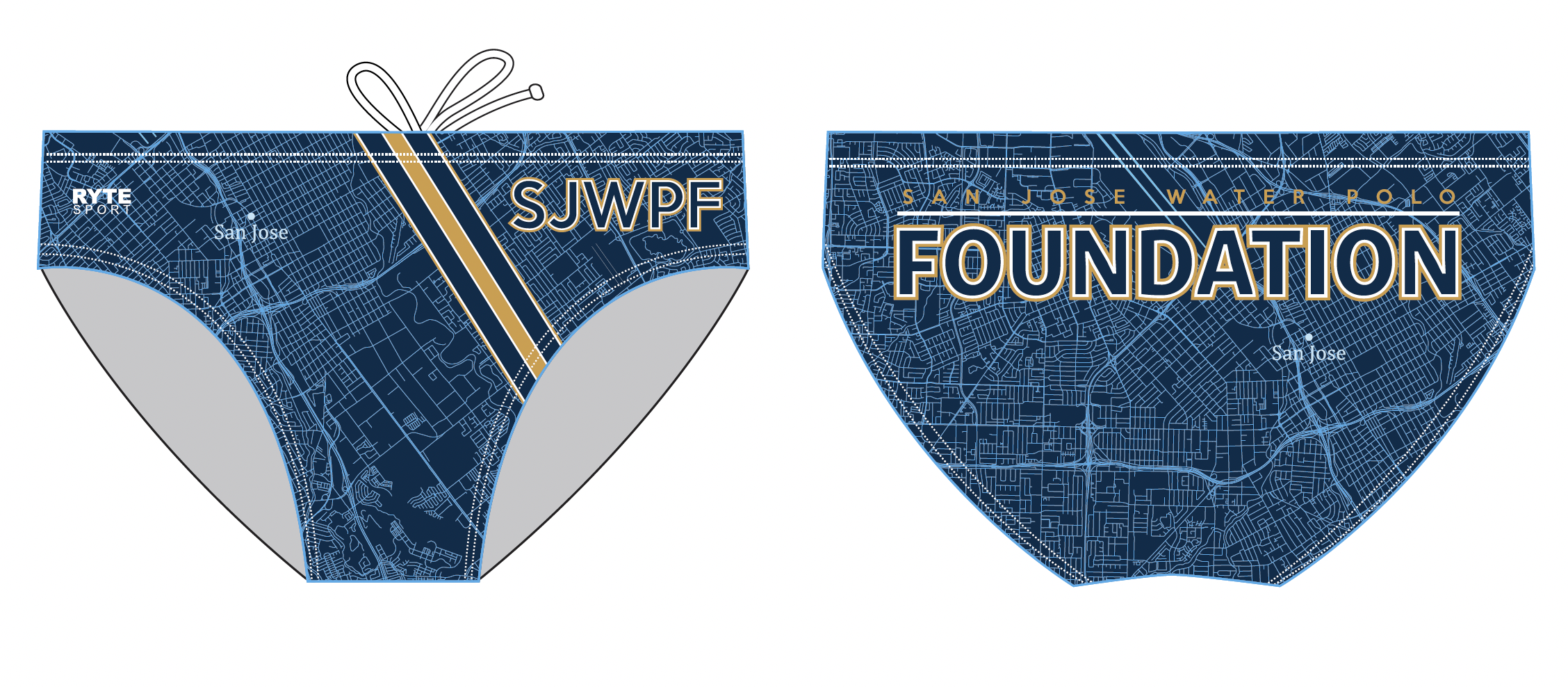 San Jose Water Polo Foundation Optional Brief RYTE Sport