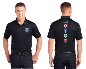 Shore Greece Polo Shirt - Black