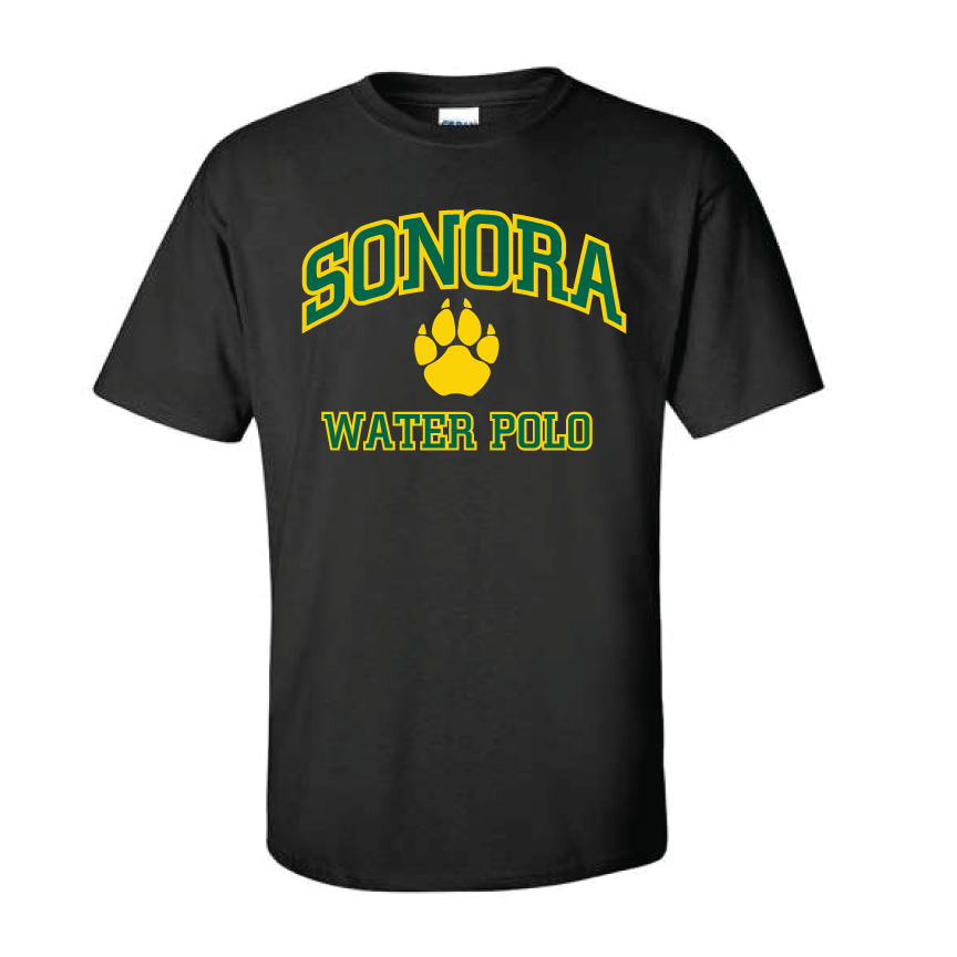 Sonora Water Polo Tee Black RYTE Sport