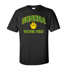 Sonora Water Polo Tee Black RYTE Sport