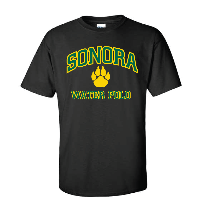 Sonora Water Polo Tee Black
