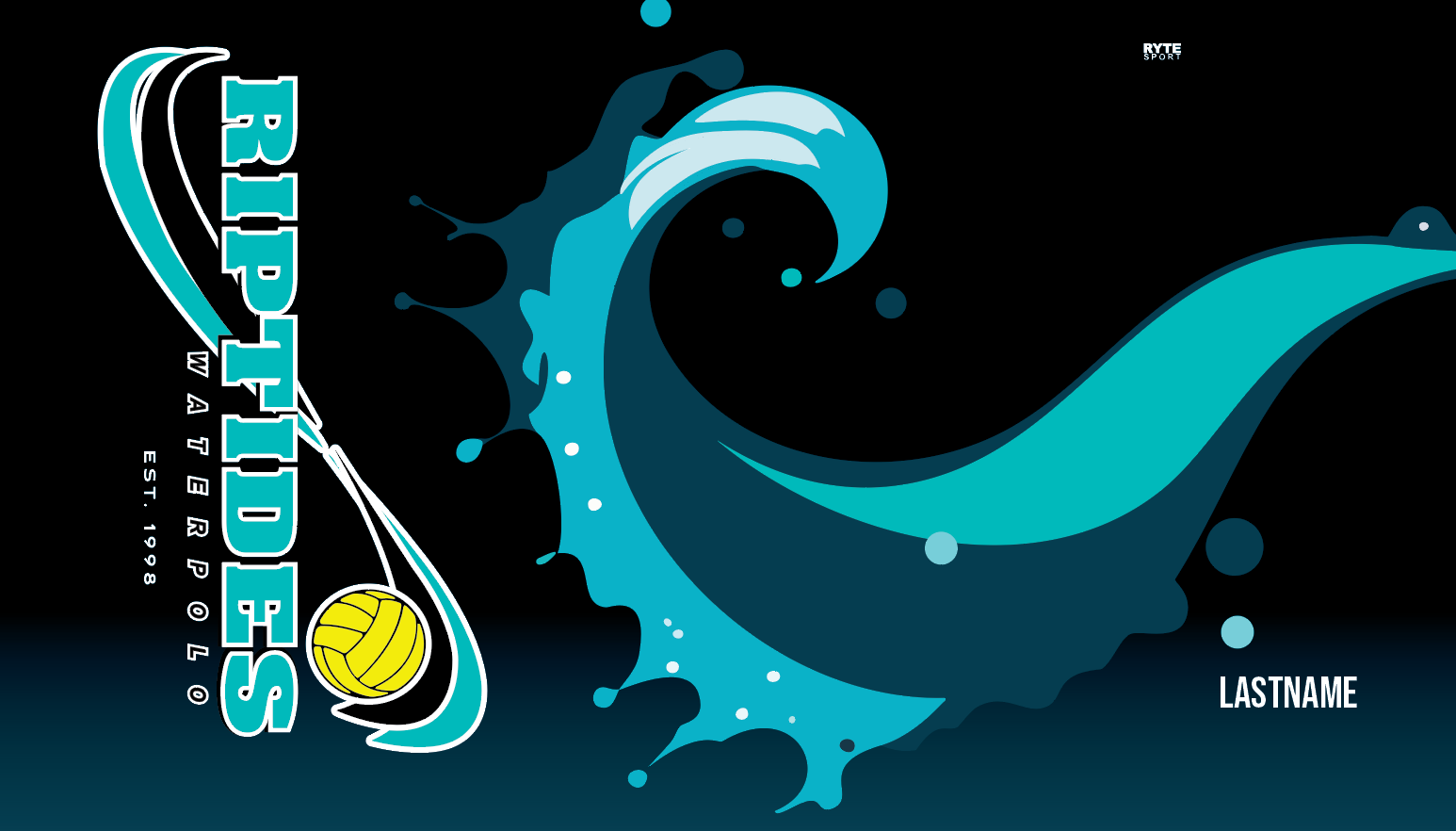 CUSTOM Riptides Towel RYTE Sport