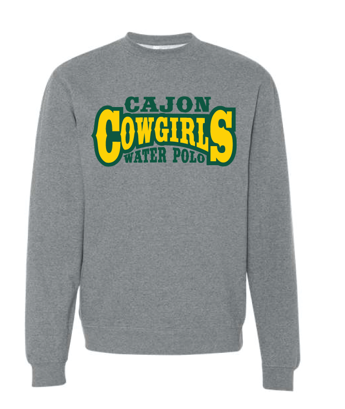 Cajon Unisex Crewneck - Gunmetal RYTE Sport