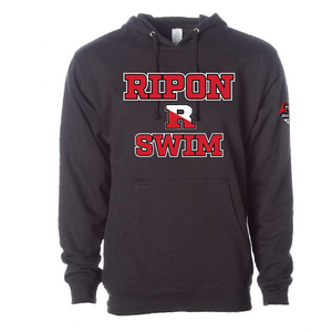 Ripon Swim Team Hoodie 2023 - Black RYTE Sport