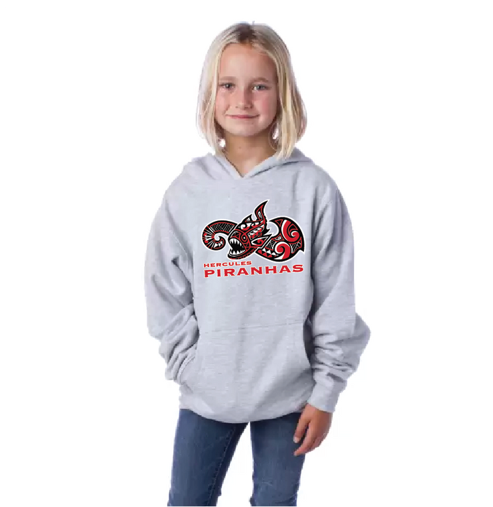 Hercules Youth Hoodie - Heather Gray RYTE Sport
