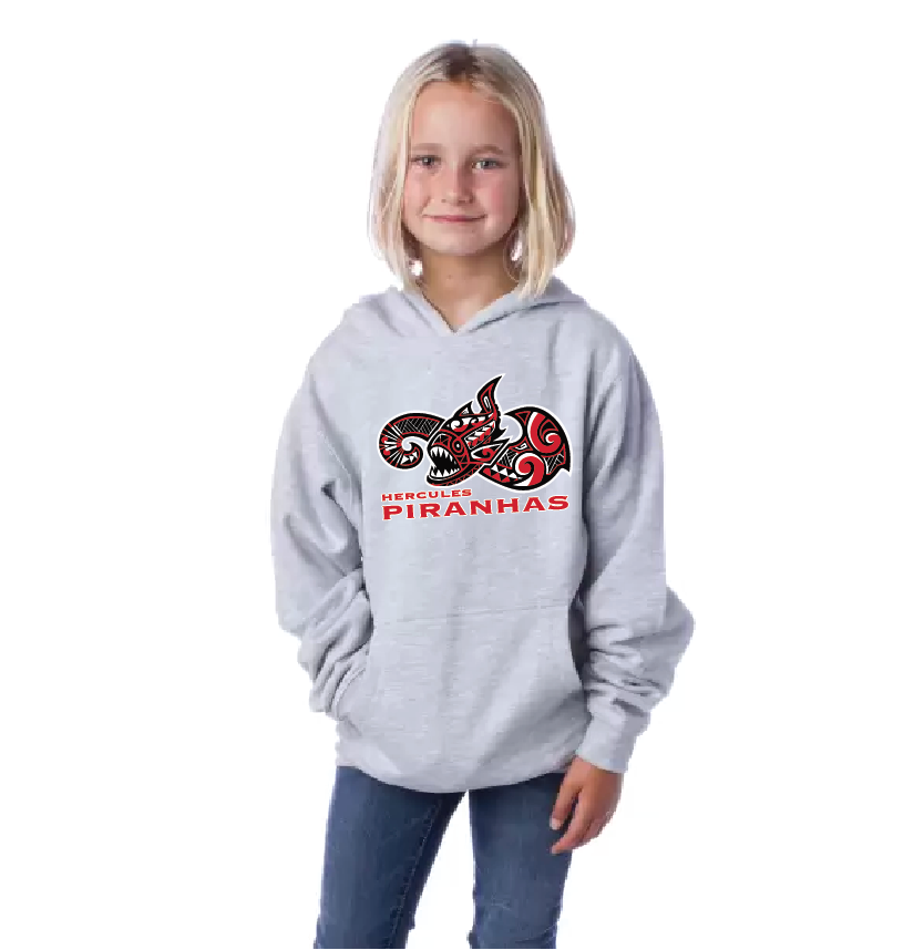 Hercules Youth Hoodie - Heather Gray RYTE Sport