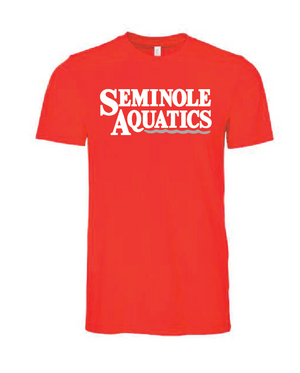 Seminole Aquatics Tee - Poppy RYTE Sport