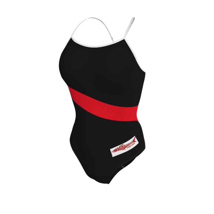 Womens Active Back Swimsuit Rising Stripe Womens Active Back Swimsuit. (x 3) Custom