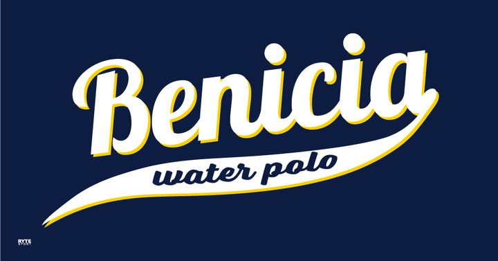 CUSTOM Benicia High School Water Polo Custom Towel RYTE Sport
