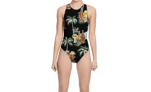 Tahitian Beer Women's Water Polo Suit T6