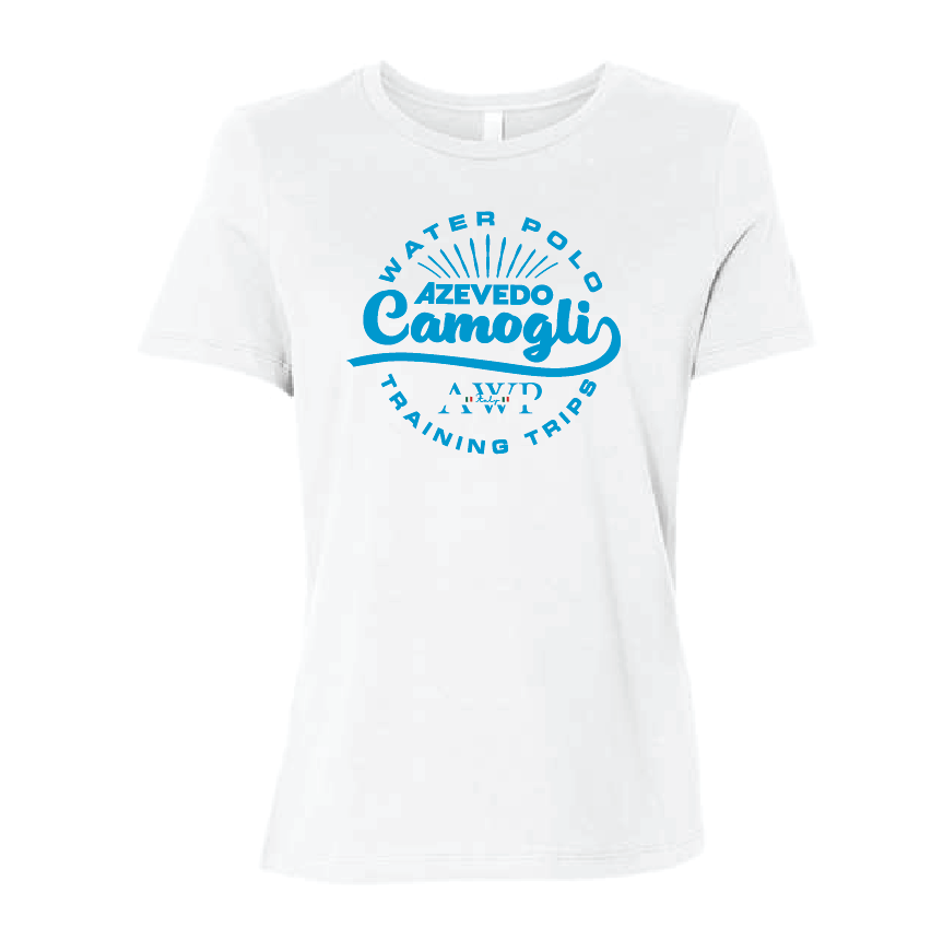 Azevedo Water Polo Trips Women's Tee - White RYTE Sport