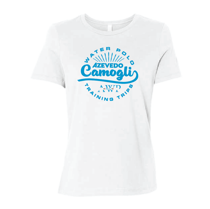 Azevedo Water Polo Trips Women's Tee - White RYTE Sport
