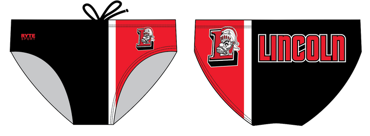 Lincoln HS Men's Water Polo Brief 23 RYTE Sport